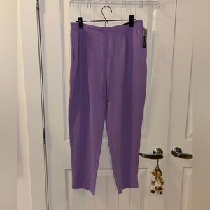 ☀️5 for $30☀️ Lilac Drawstring Pants NWT